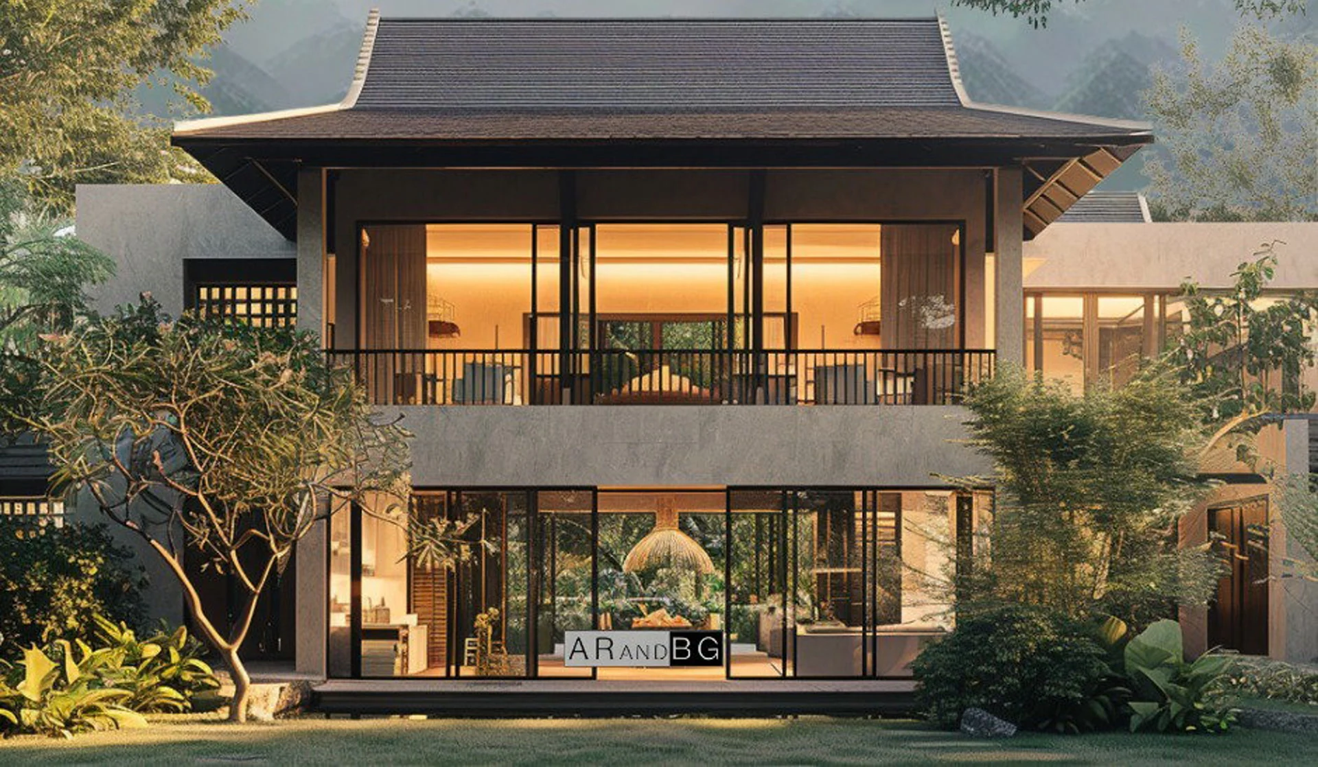 แบบบ้าน บ้านสไตล์ไทยโมเดิร์น TM-L-05