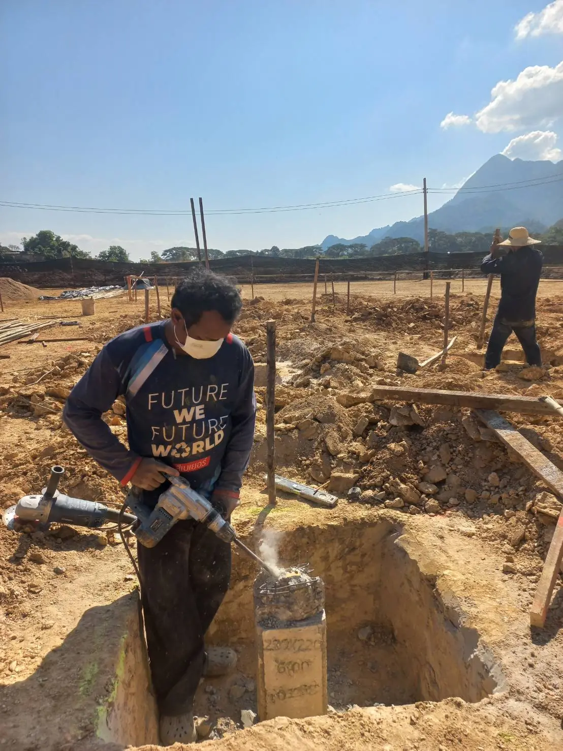 ตัดหัวเข็มต้นถัดไป
